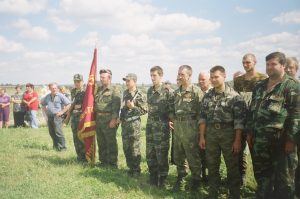Астраханцы в поисковой экспедиции в Калужской области, 1996 год